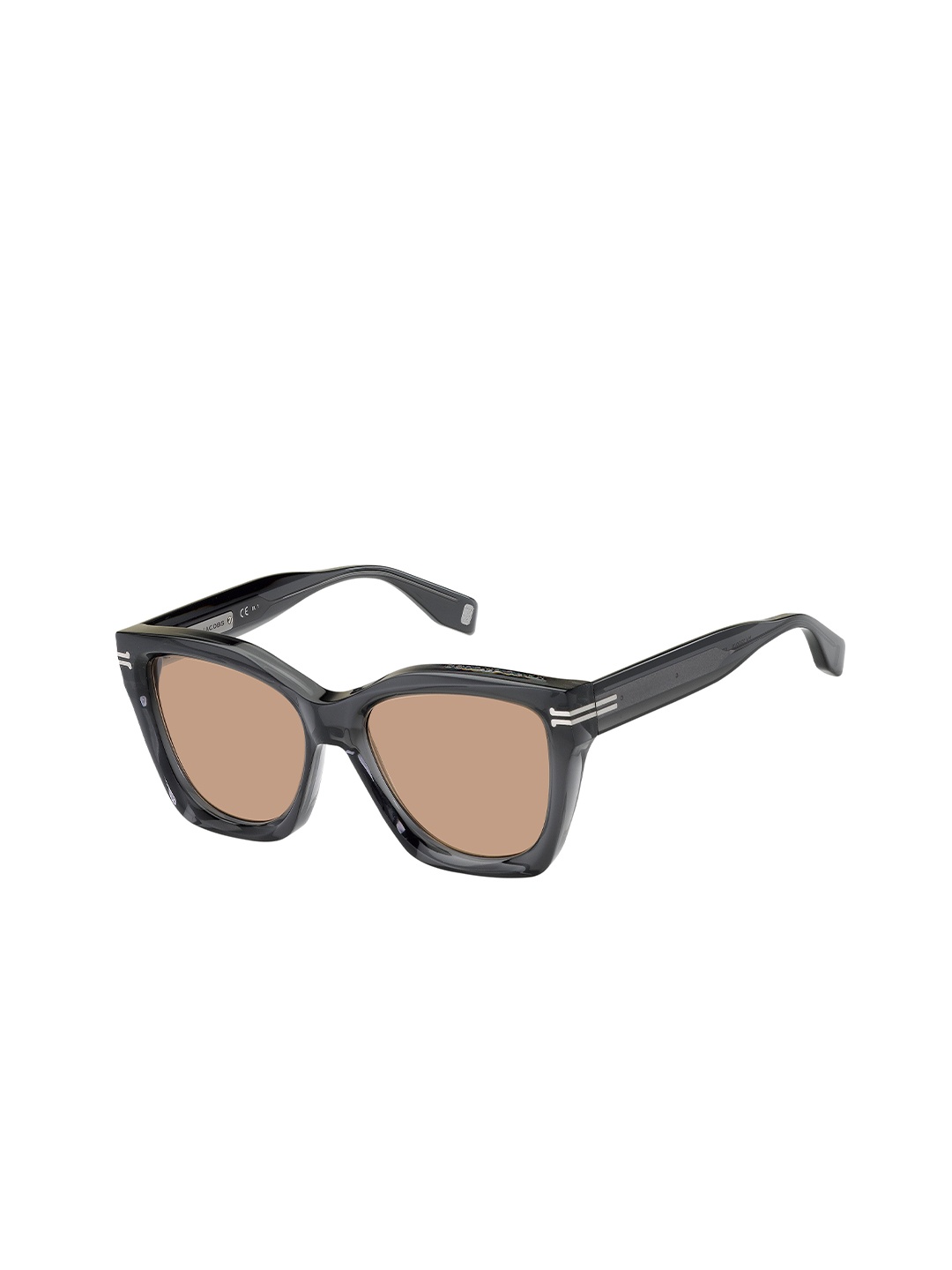 

MARC JACOBS Unisex Rectangle Sunglasses with UV Protected Lens 204039KB75470, Brown