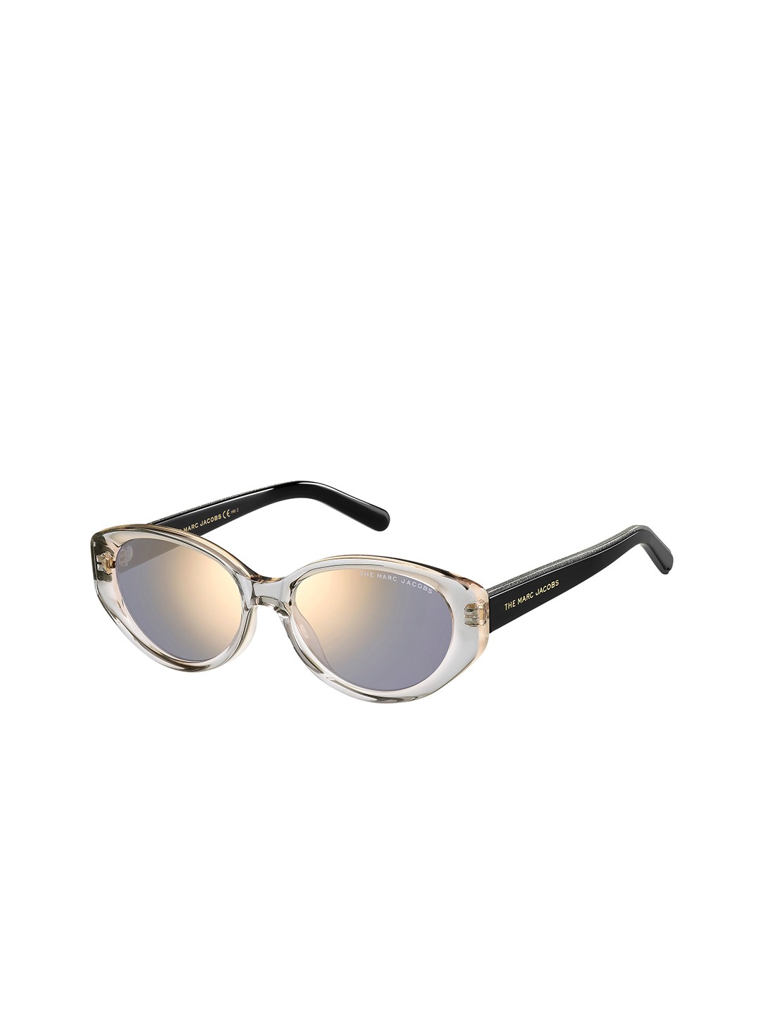 

MARC JACOBS Women Oval Sunglasses with UV Protected Lens 202869R6S55K1, Grey