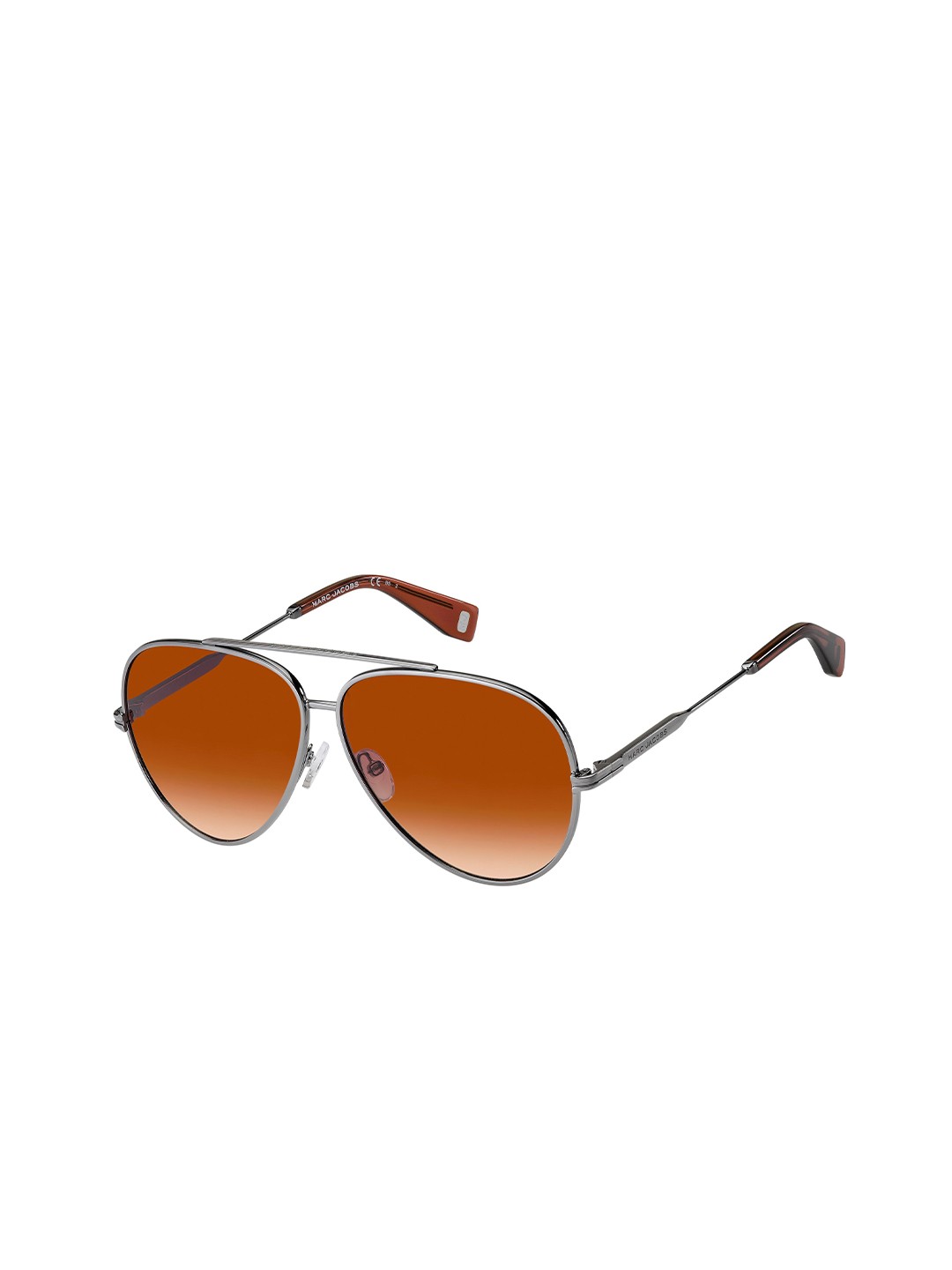 

MARC JACOBS Women Aviator Sunglasses with UV Protected Lens 2040526LB60HA, Brown