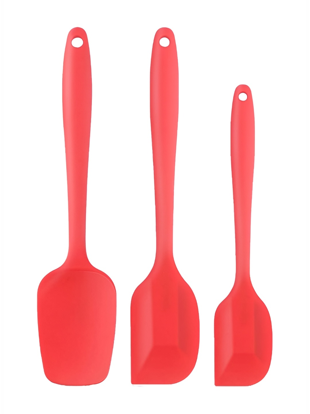 

P-Plus International Red 3 Pieces Silicone Spatulas