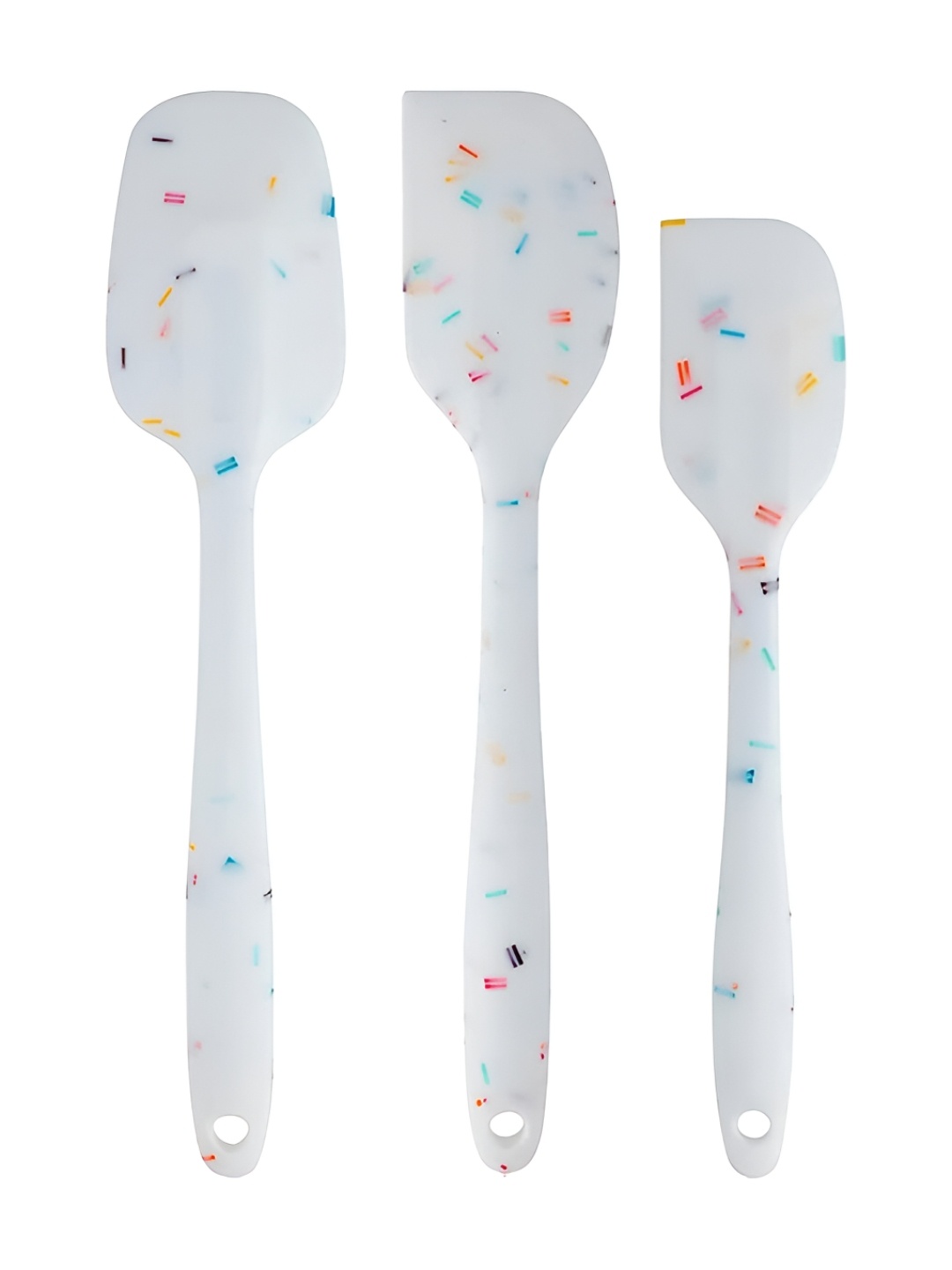 

P-Plus International White 3-Pcs Printed Silicone Spatulas