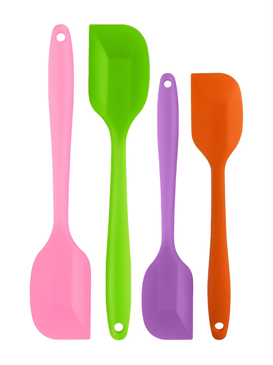 

P-Plus International Pink & Green 4 Pieces Spatulas Set