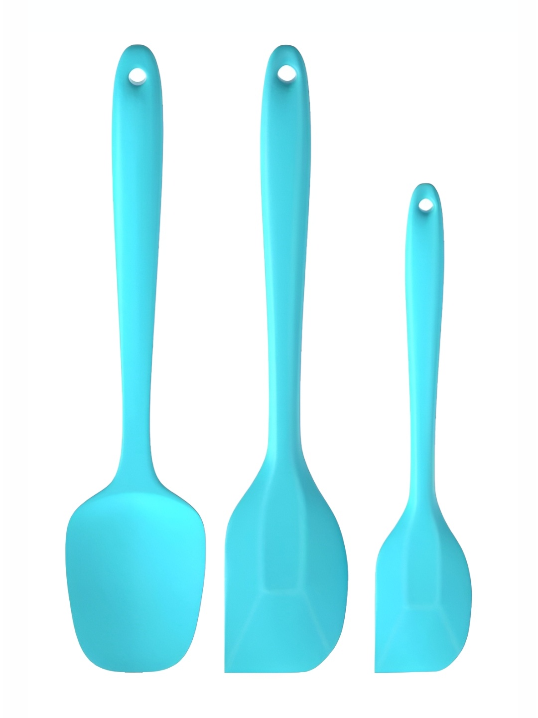 

P-Plus International Blue 3-Pcs Non Stick Silicone Spatulas