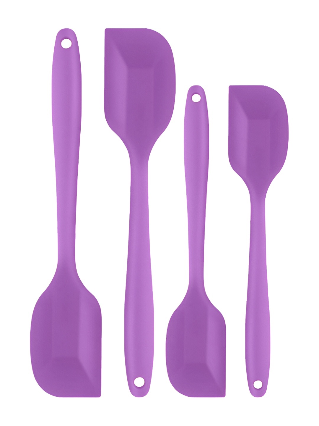

P-Plus International Purple 4 Pieces Silicon Scraper Spatula
