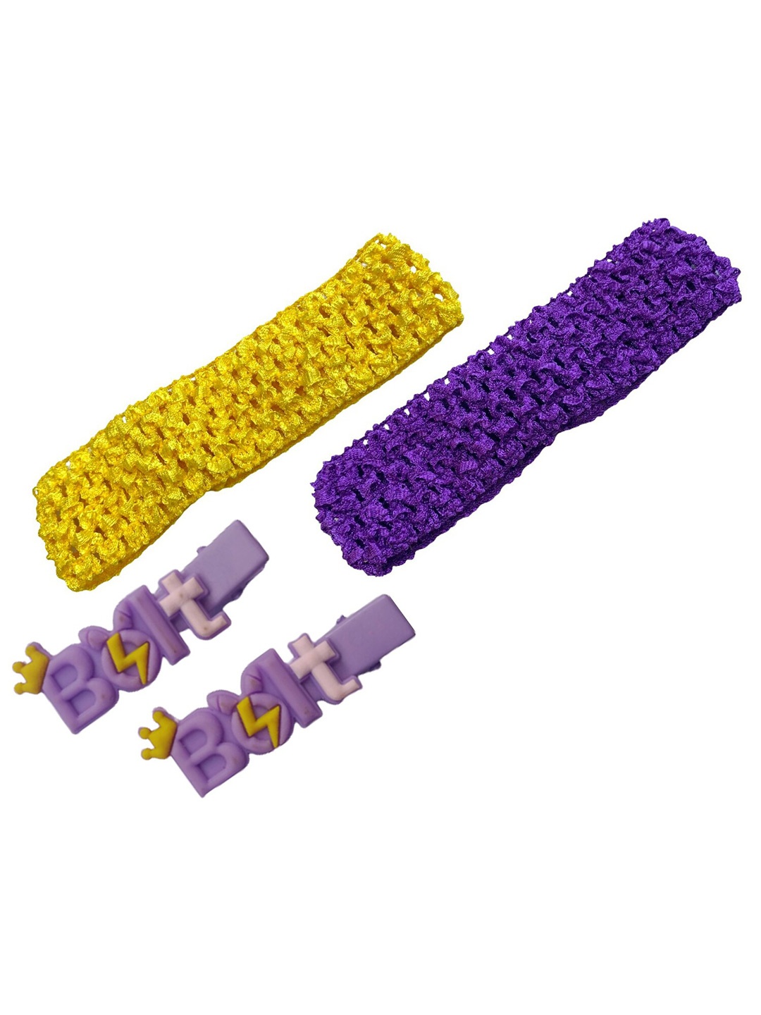 

BAESD Girls Set of 3 Lace Hair Accessory Set, Yellow