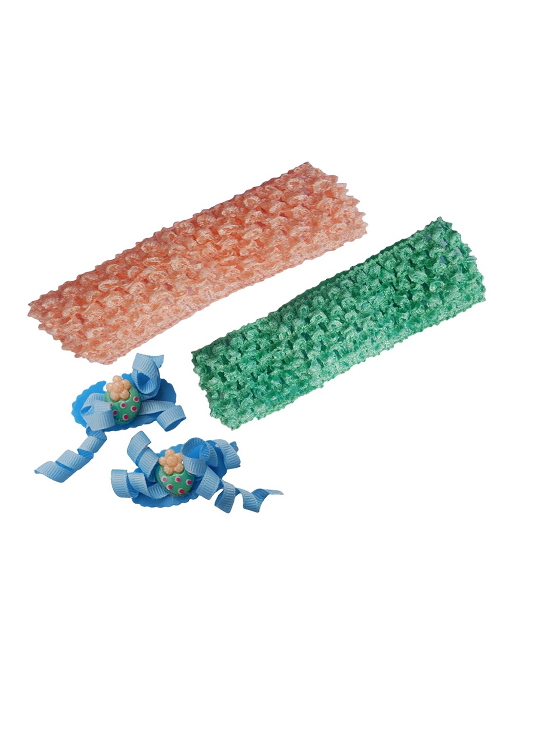 

BAESD Girls Set of 3 Lace Hair Accessory Set, Peach