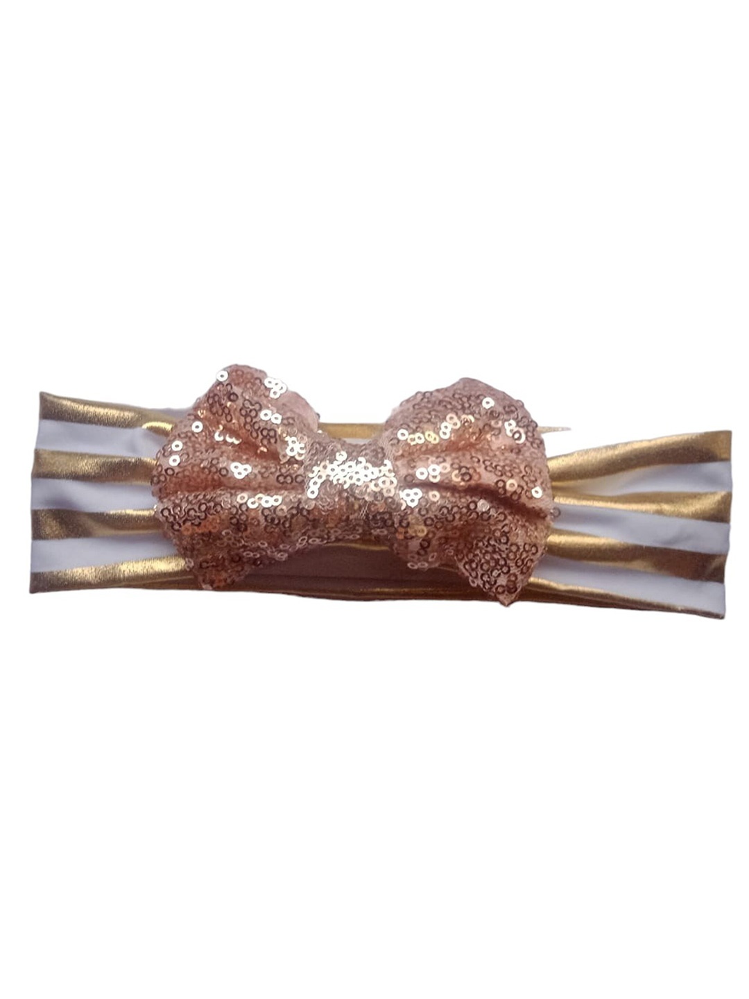 

BAESD Infants Girls Embellished Sequined Hairband, Gold