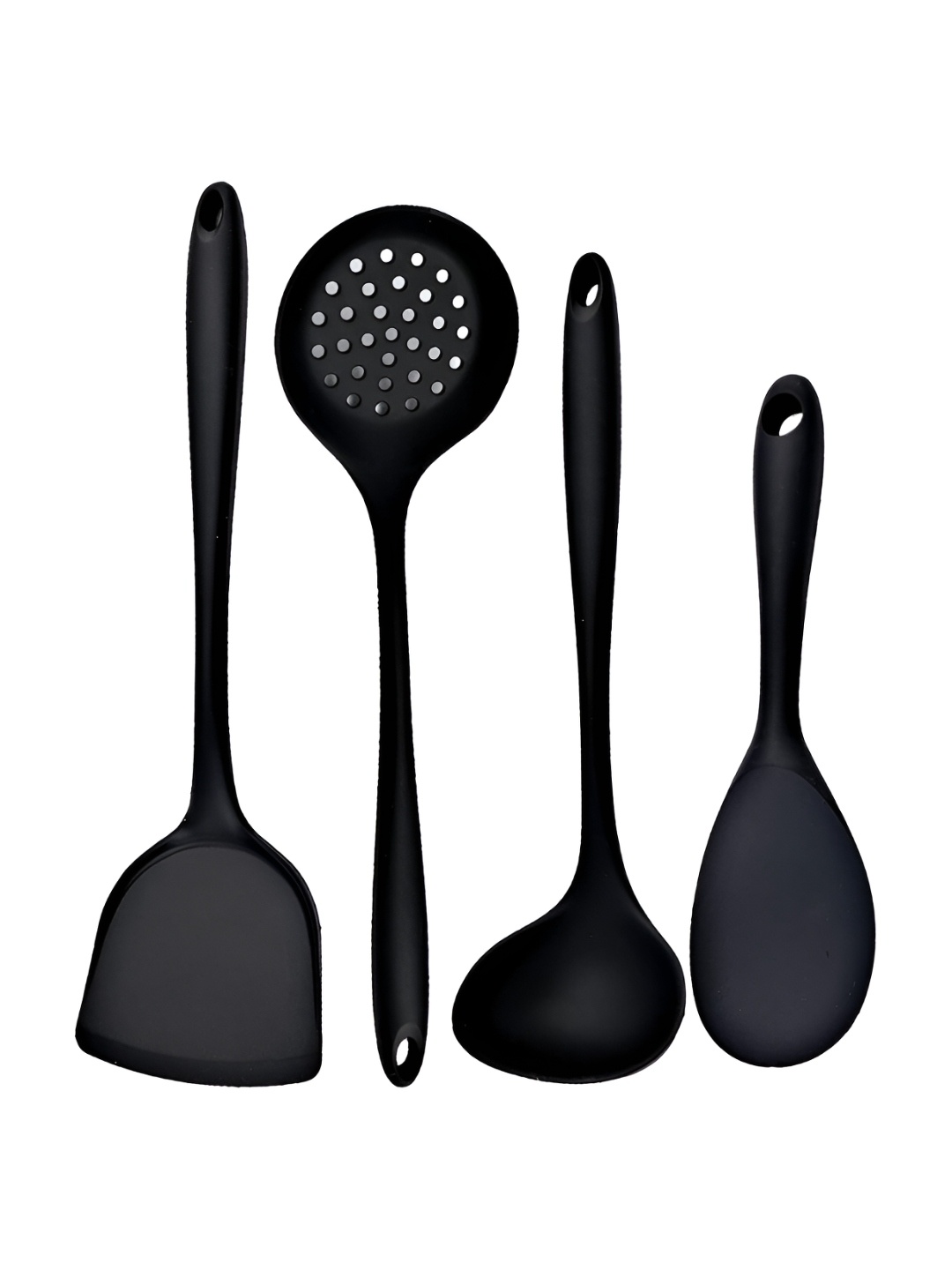 

P-Plus International Black 4-Pcs Non-Stick Spatula
