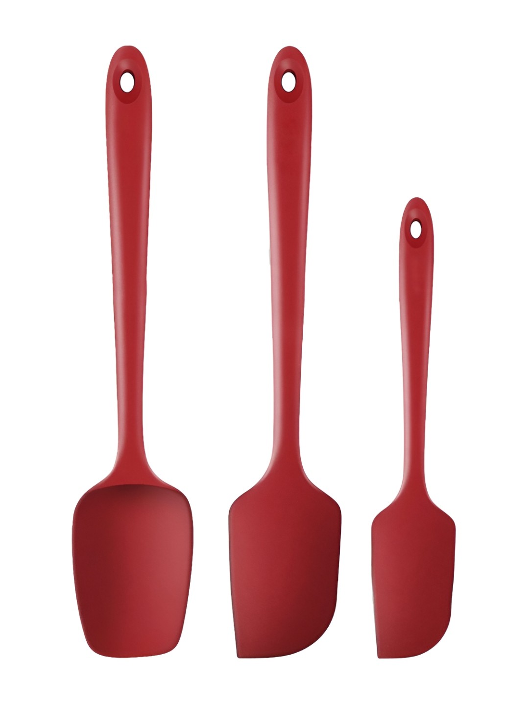 

P-Plus International Red 3 Pieces Non-Stick Spatulas