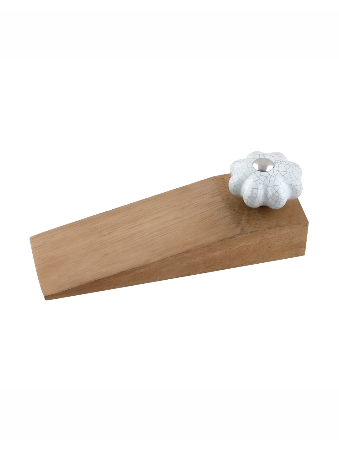 

Indianshelf Grey & Beige Crackle Door Stopper