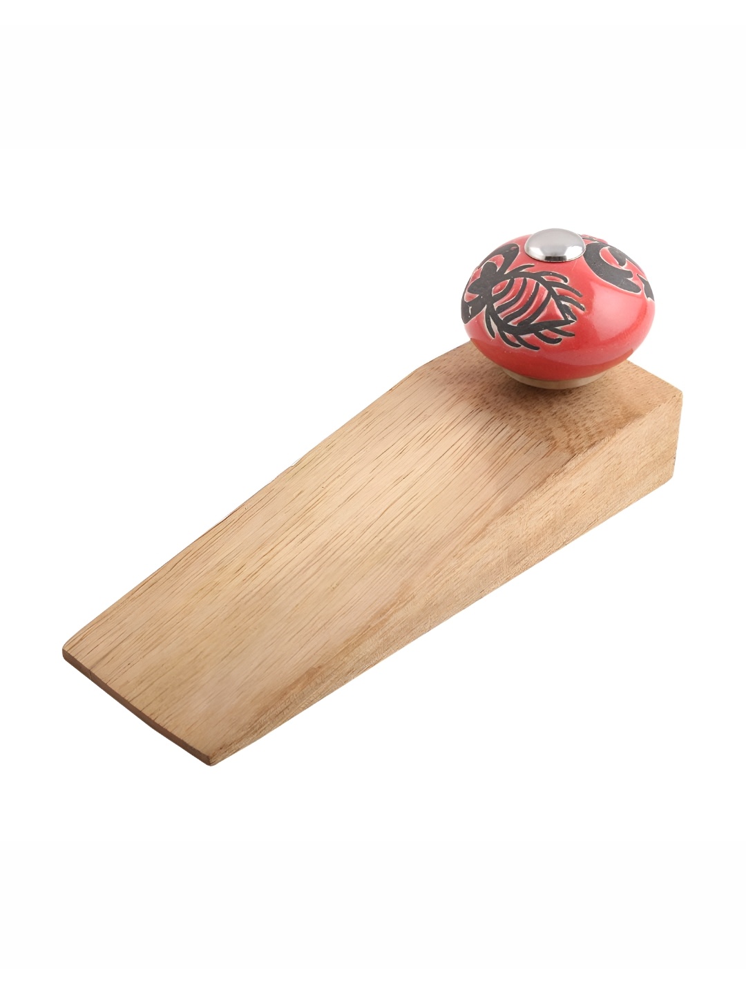 

Indianshelf Red & Beige Scorpion Printed Door Stopper