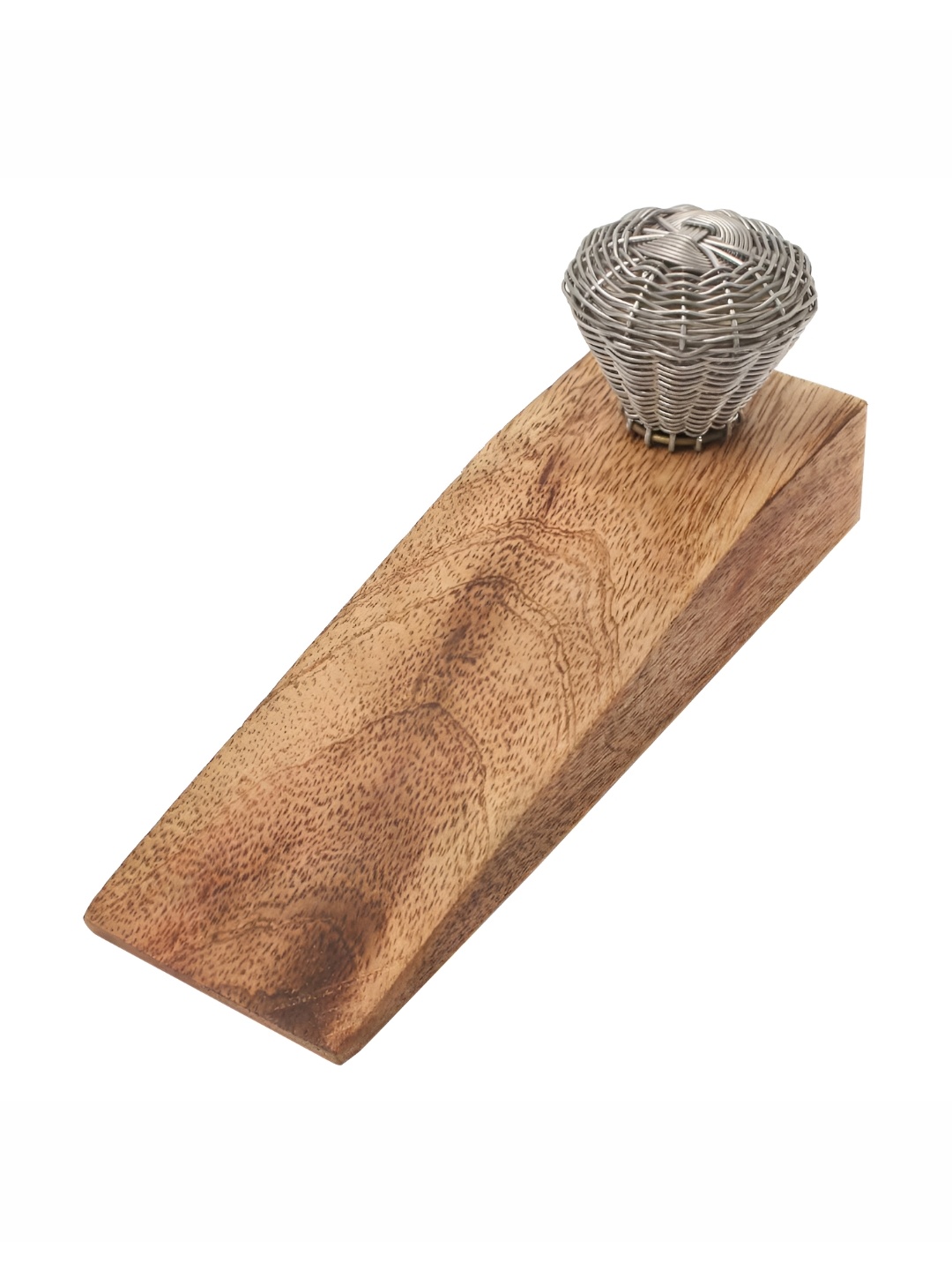 

Indianshelf Grey & Beige Wire Door Stopper