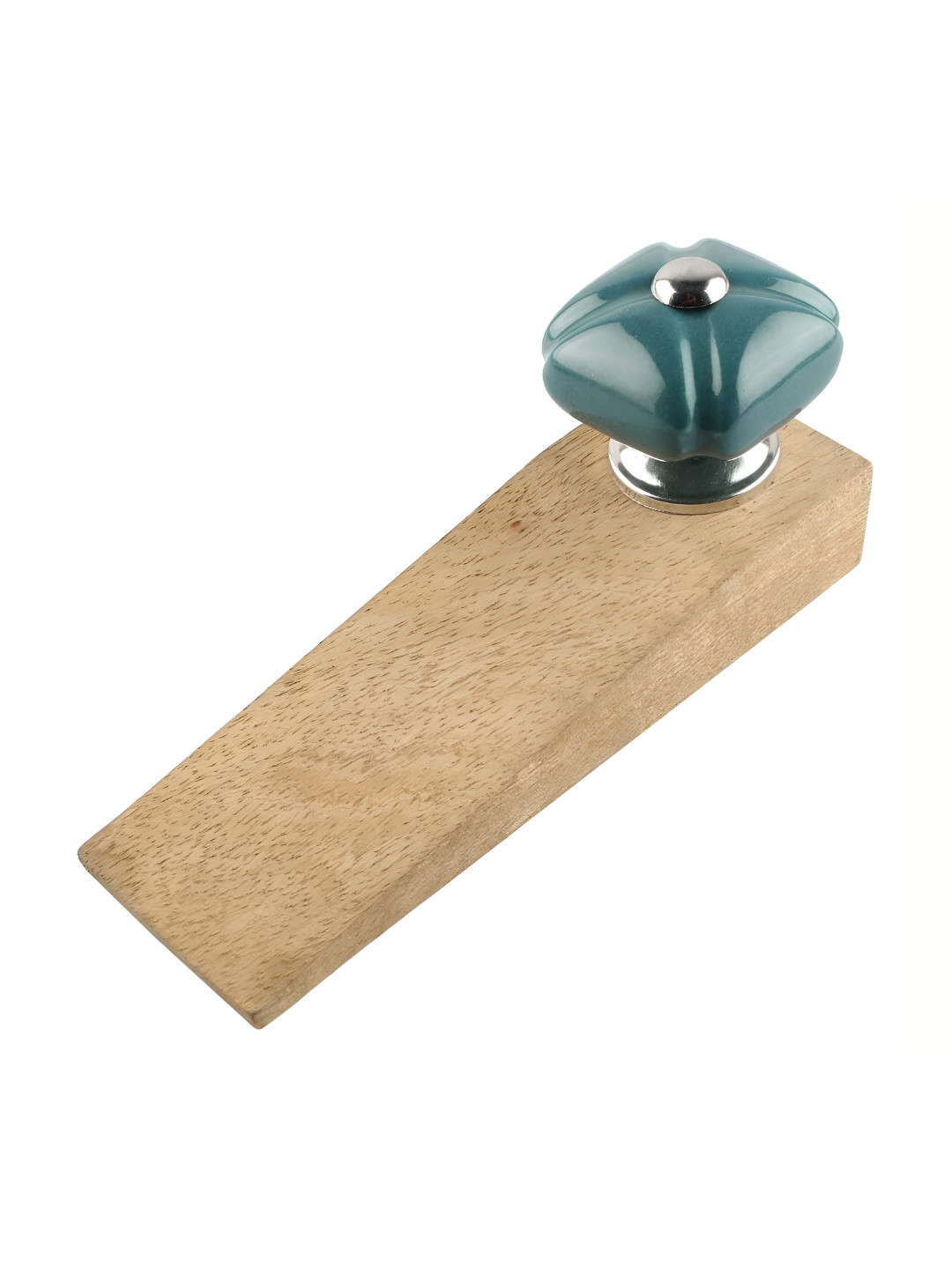 

Indianshelf Green & Beige Forest Shaped Door Stopper