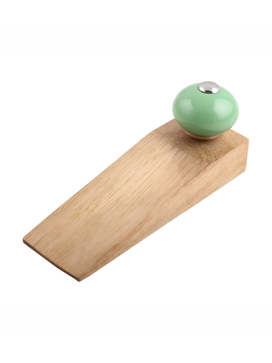 

Indianshelf Green & Beige Round Shaped Door Stopper