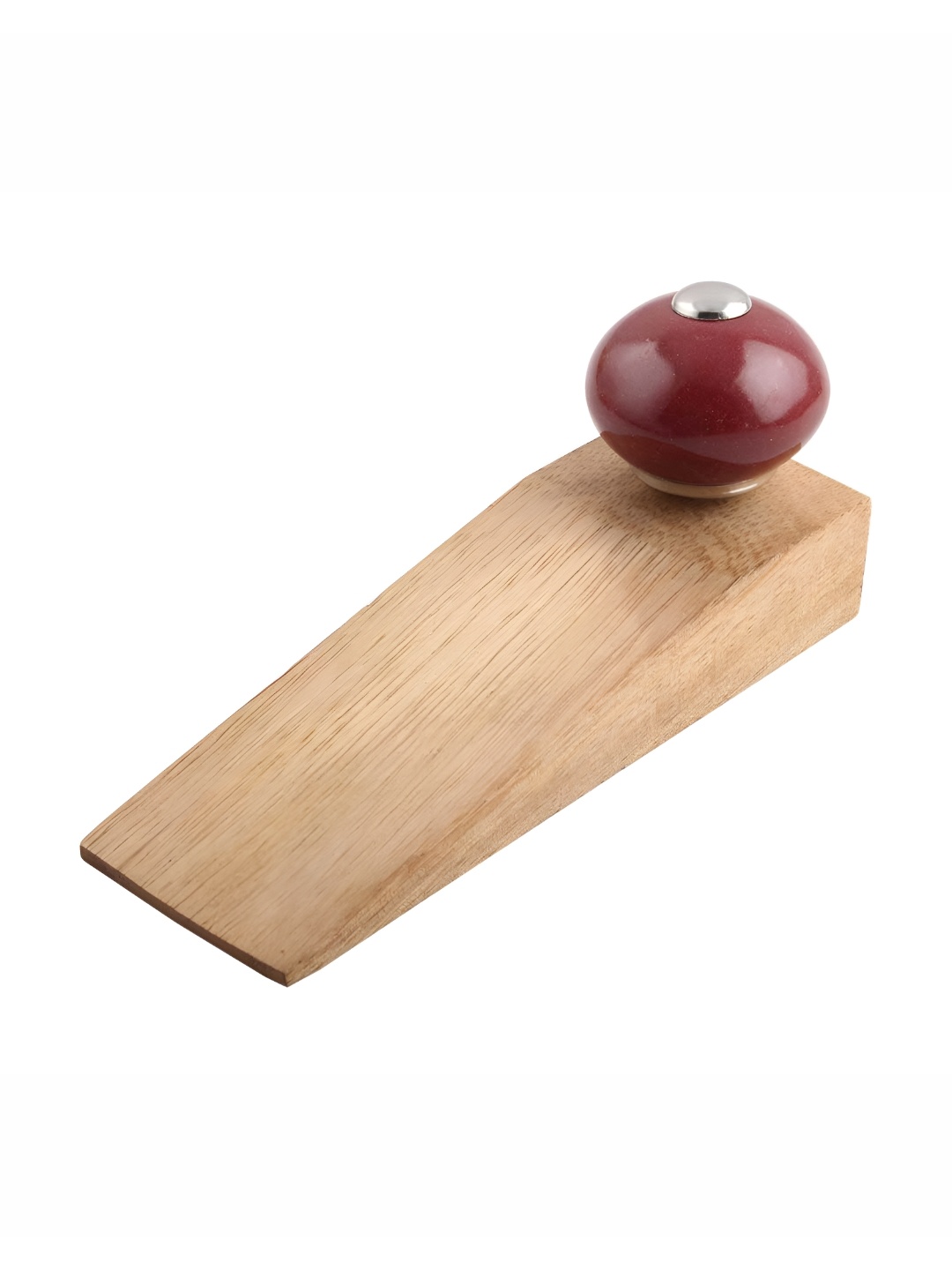 

Indianshelf Red & Beige Round Shaped Door Stopper