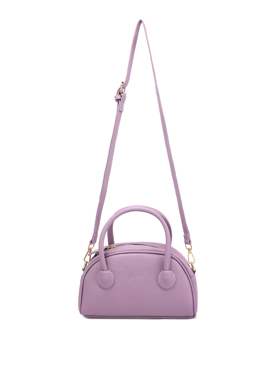 

London Rag PU Structured Handheld Bag, Purple