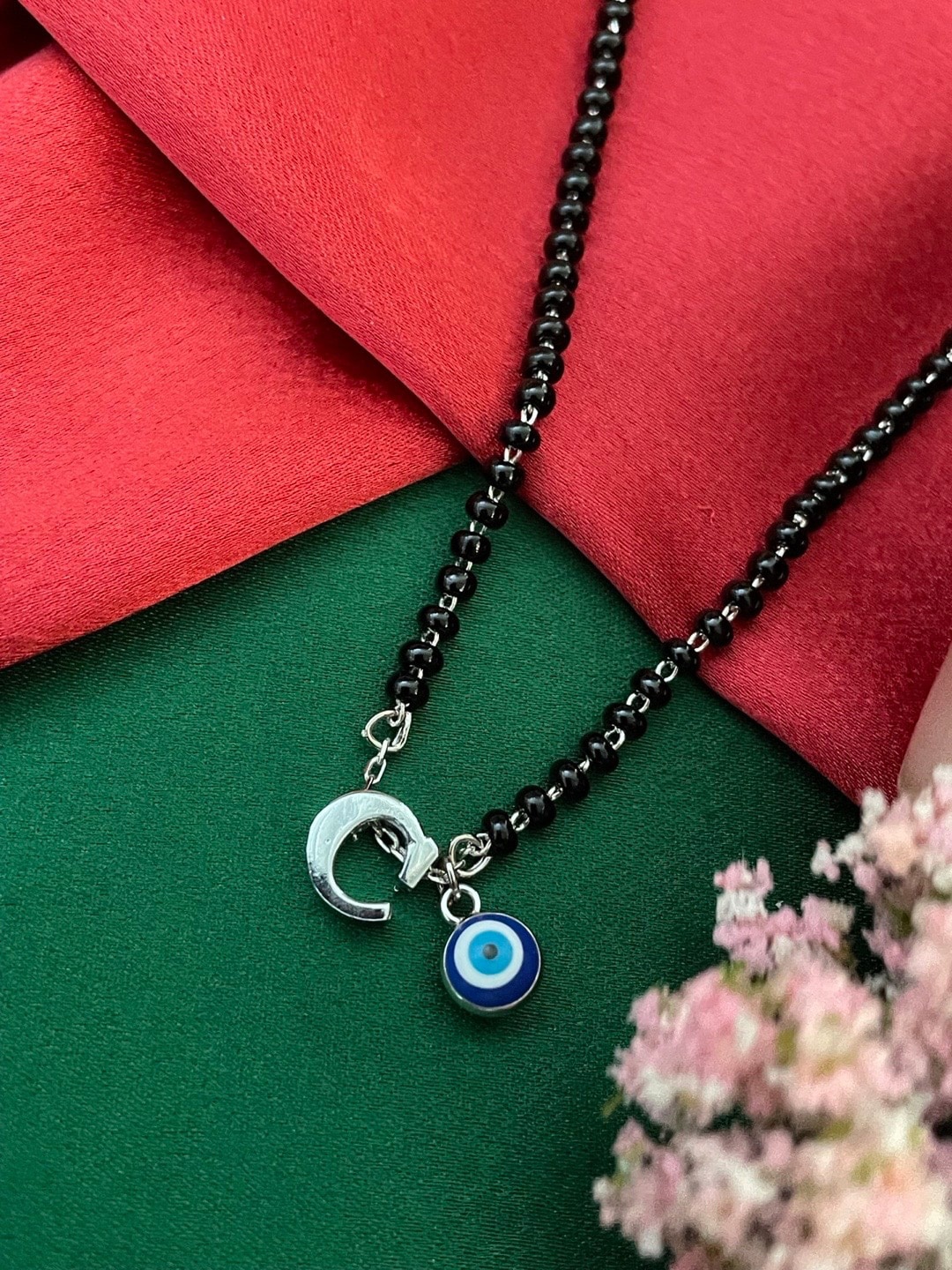 

Digital Dress Room Silver-Plated Mangalsutra