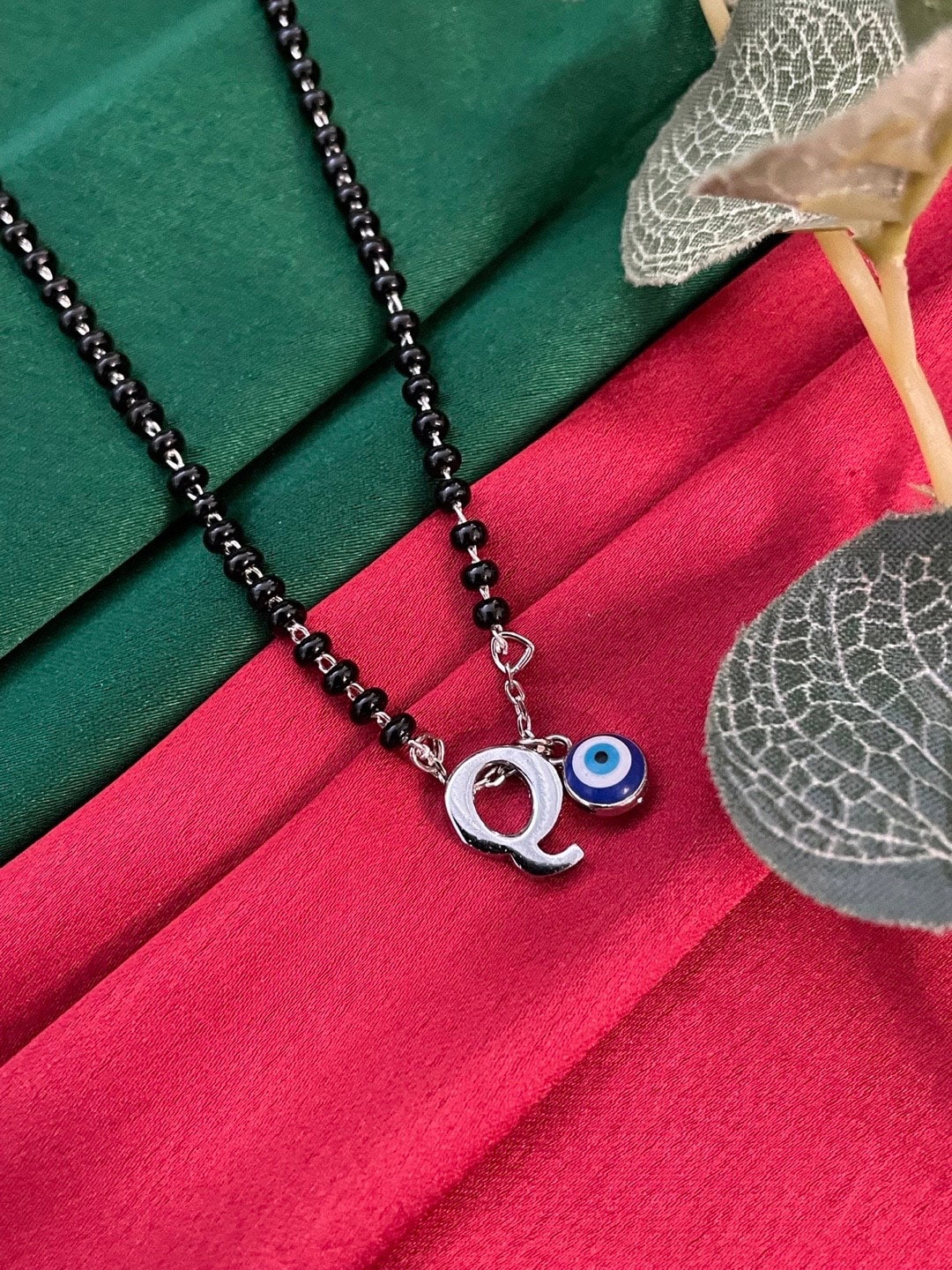 

Digital Dress Room Silver-Plated Mangalsutra