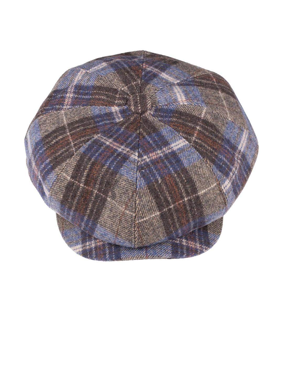 

The Tie Hub Men Baker Flat Cap, Blue
