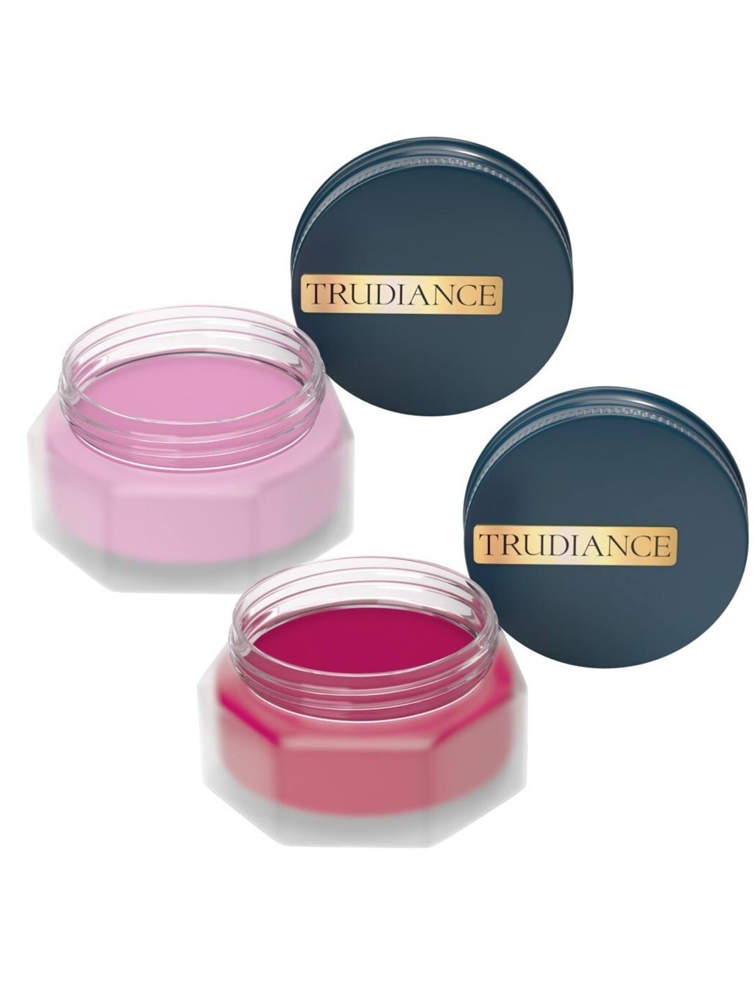 

TRUDIANCE Set Of 2 Salve Tint With Brazil Nut - 3g Each - Cranberry Crush- Bougainvillea, Red