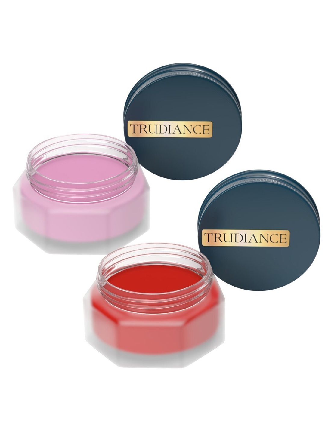 

TRUDIANCE Set Of 2 Salve Tint With Brazil Nut - 3g Each - Bougainvillea-Ruby Red