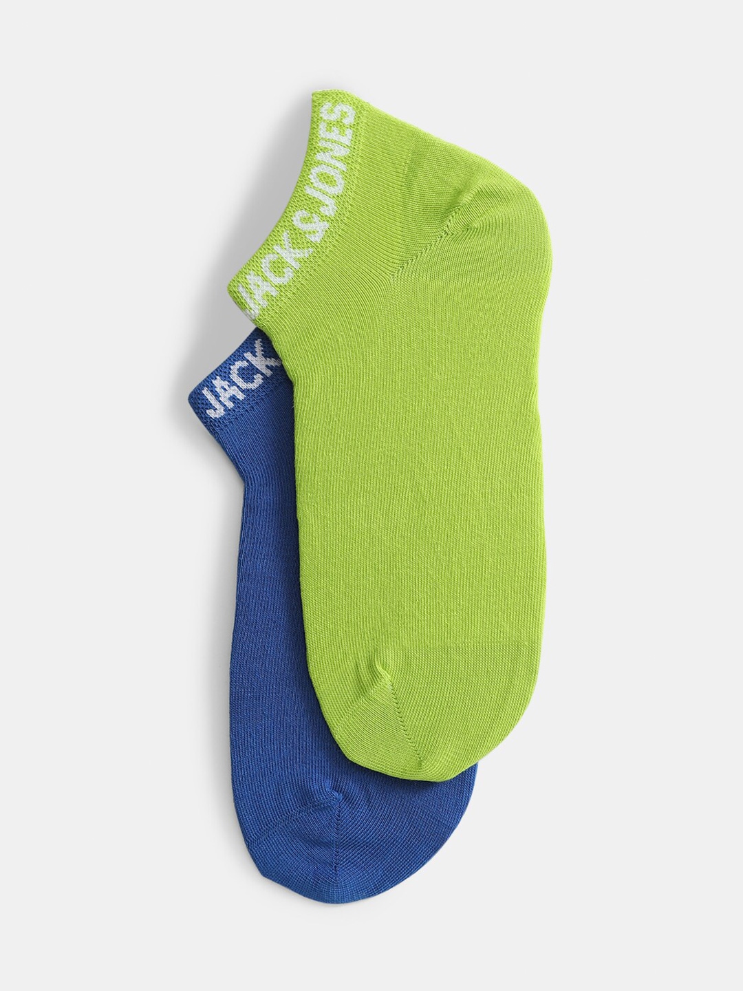 

Jack & Jones Men Pack Of 2 Ankle Length Socks, Green
