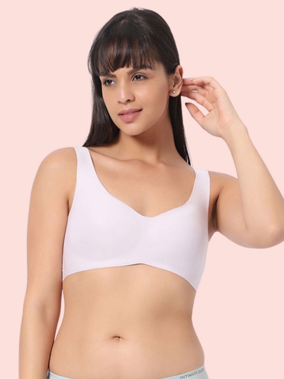 

INTIMATE QUEEN Ceramide Infused Wireless One Size Seamless Bra, Lavender