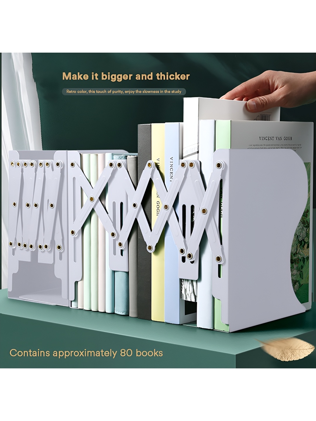 

SYGA White Regular Magazine Organiser