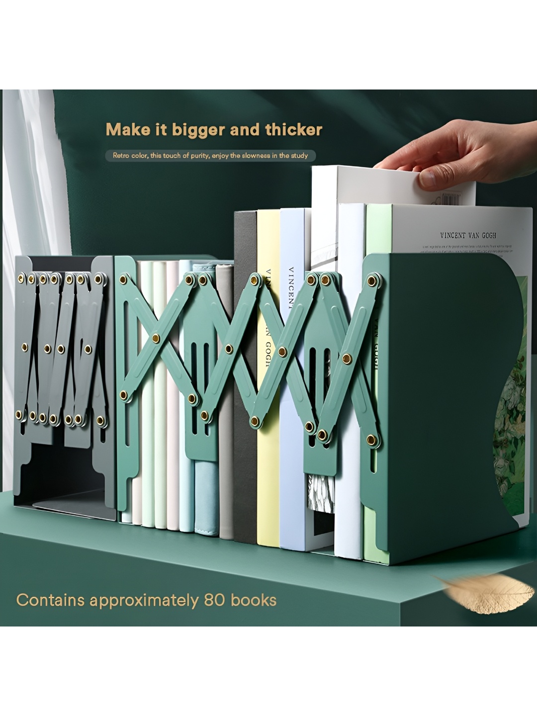 

SYGA Green Regular Magazine Organiser