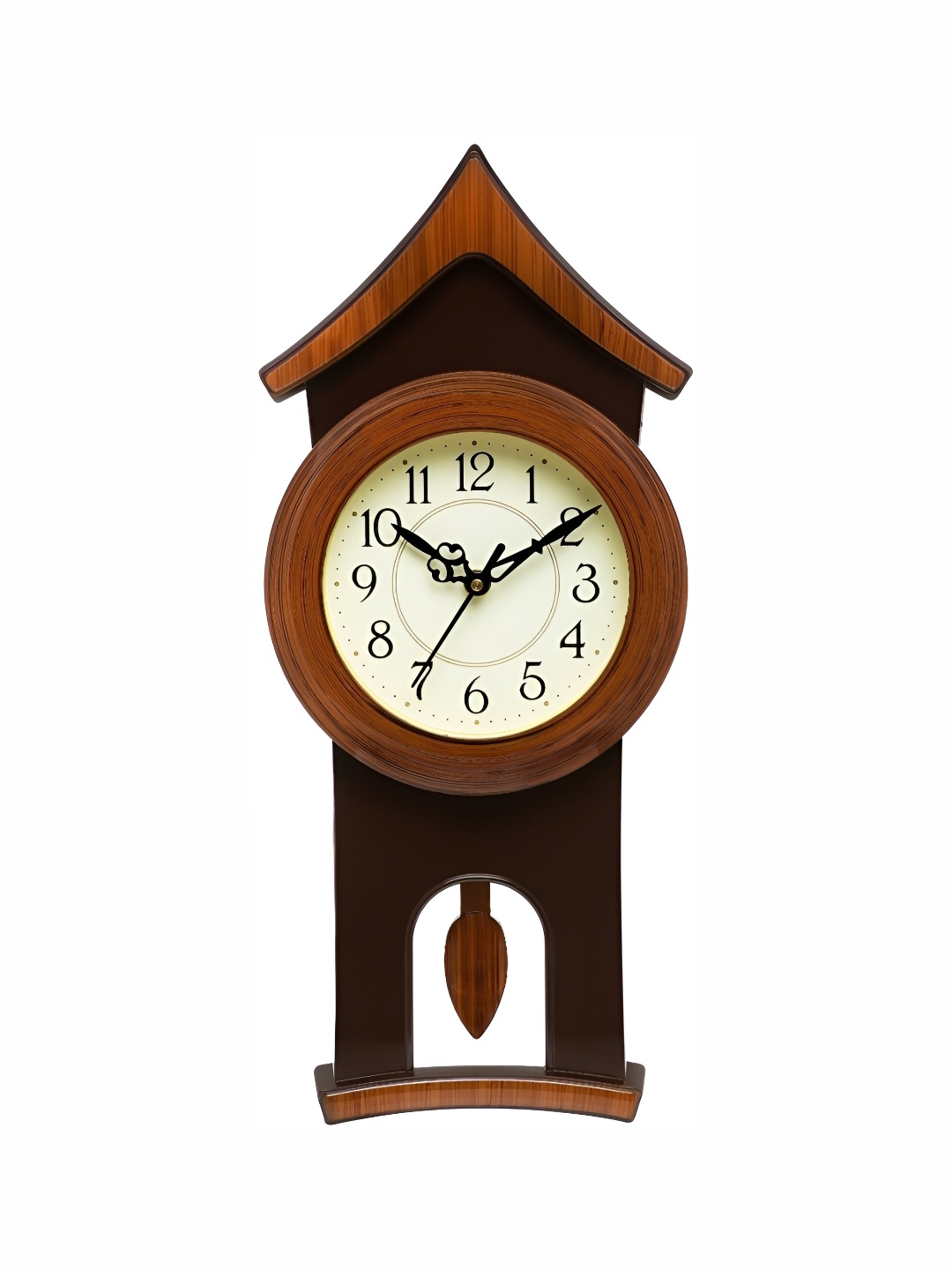 

Attractionz Brown & Beige Wall Clock