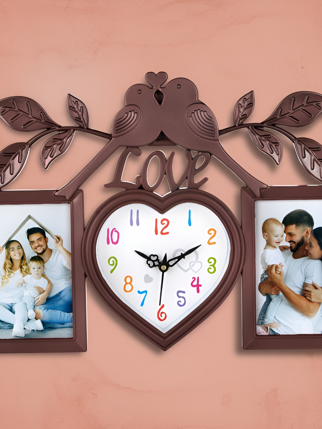 

Attractionz Brown & Beige Wall Clock