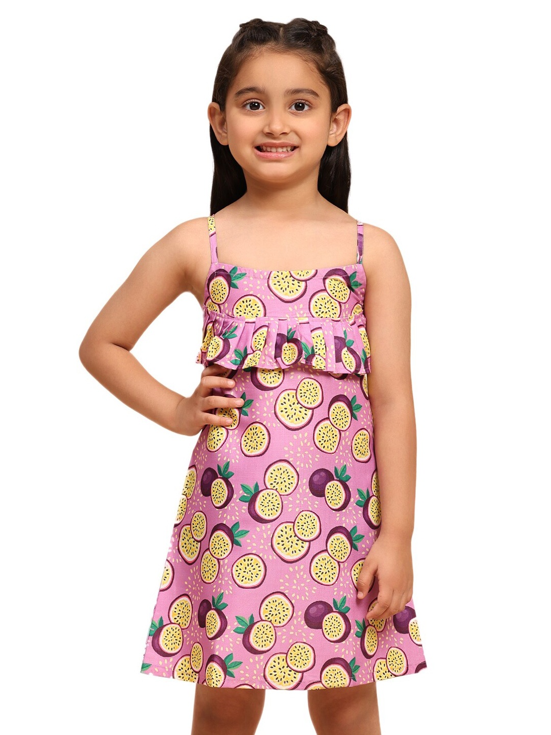 

BAESD Print Sleeveless A-Line Dress, Lavender