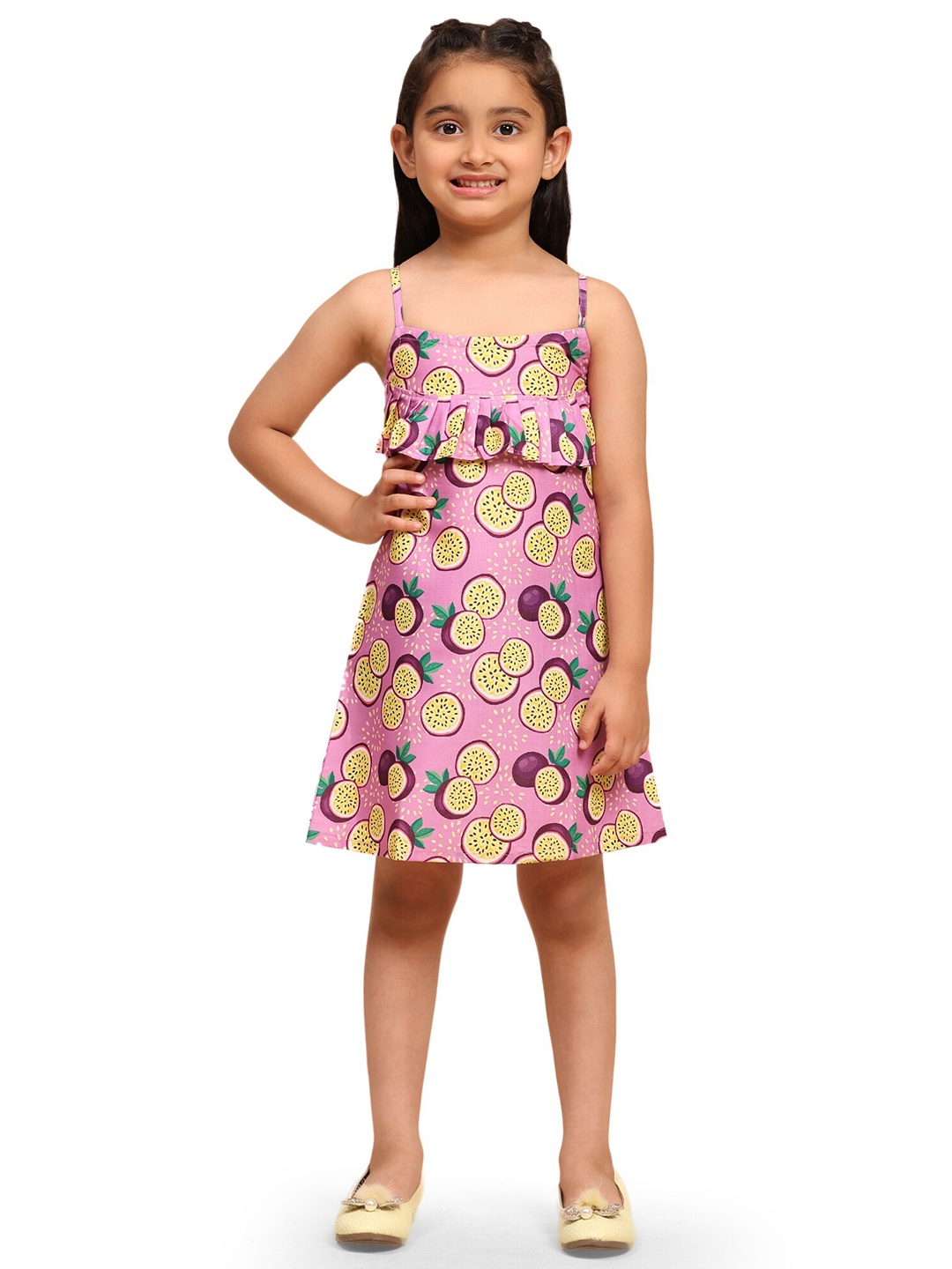 

BAESD Print Sleeveless A-Line Dress, Lavender