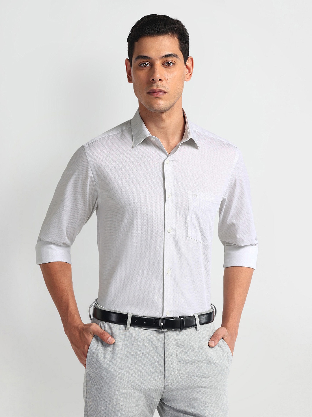 

Arrow Men Opaque Formal Shirt, White