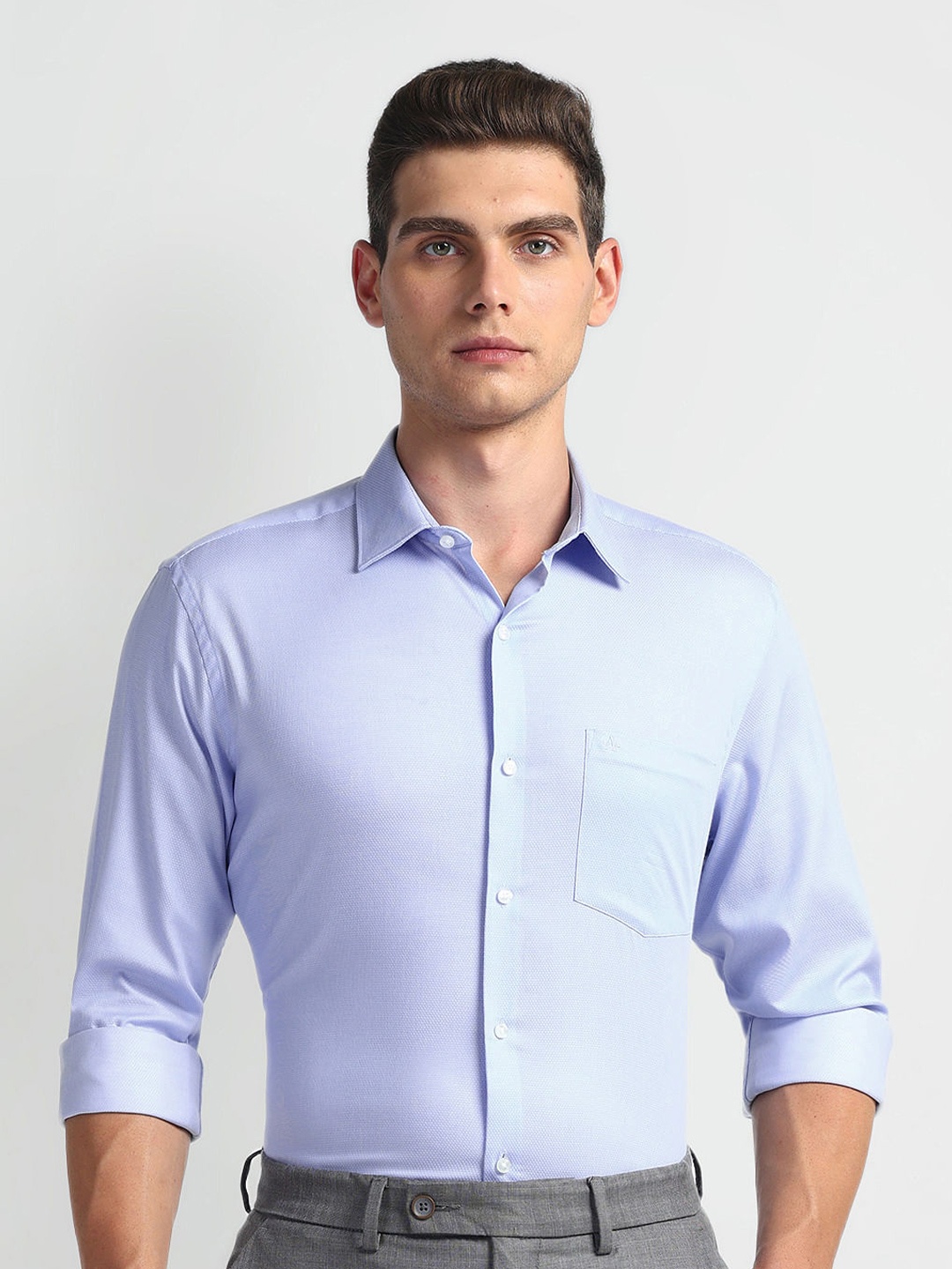 

Arrow Men Opaque Formal Shirt, Blue