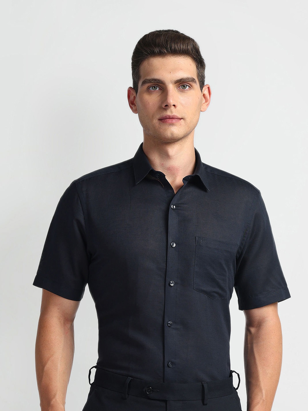 

Arrow Men Opaque Formal Shirt, Blue