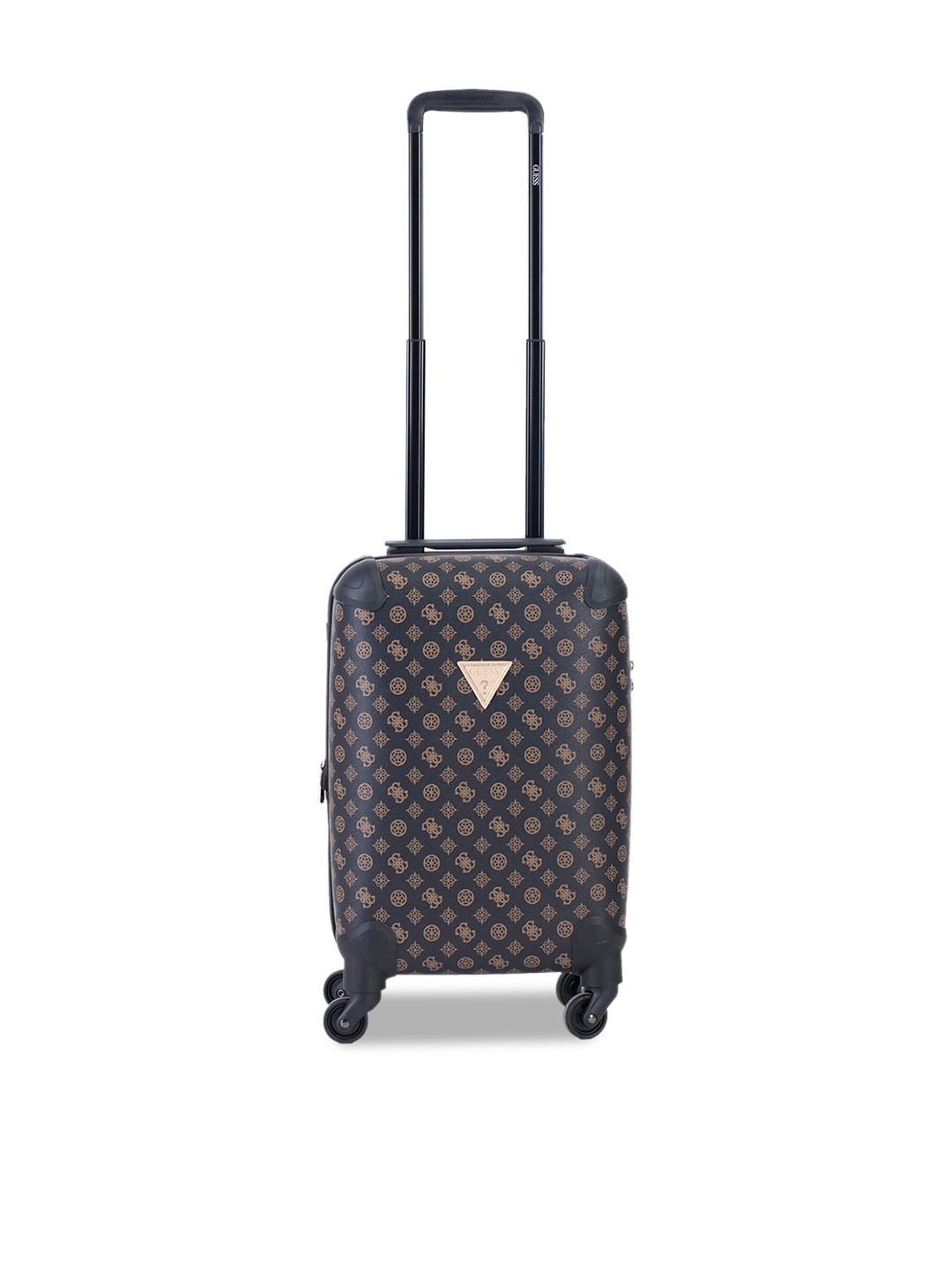 

GUESS Printed Soft-sided Medium Trolley Bag, Blue