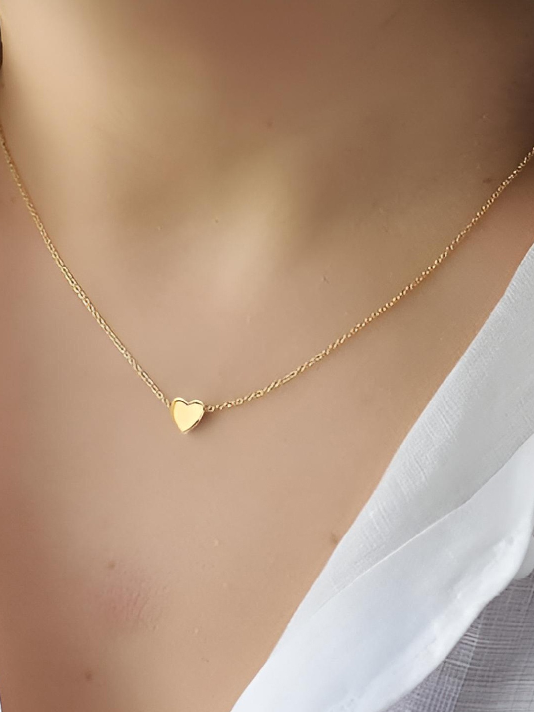 

Goho Minimal Necklace, Gold