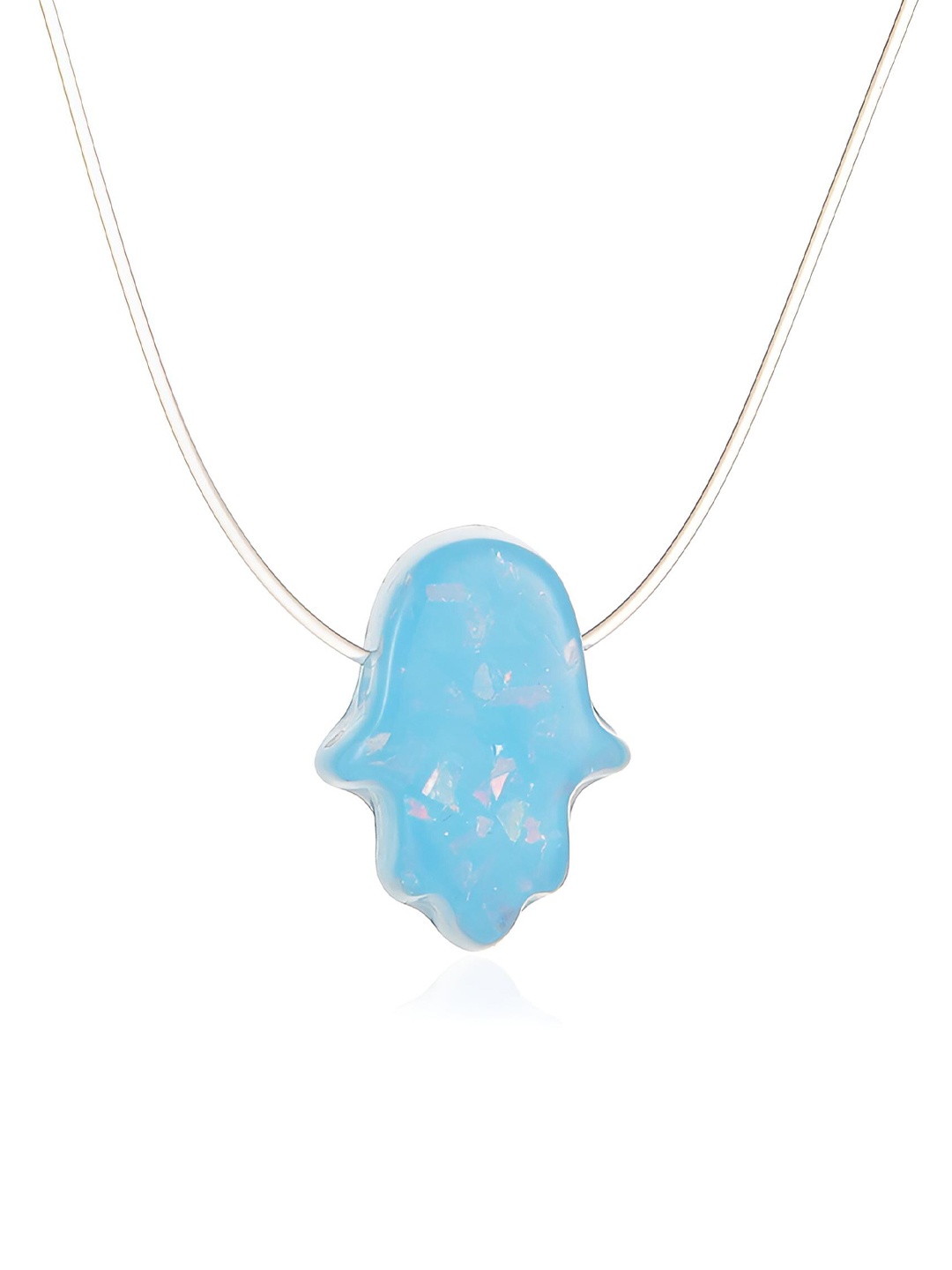 

Goho Minimal Necklace, Blue