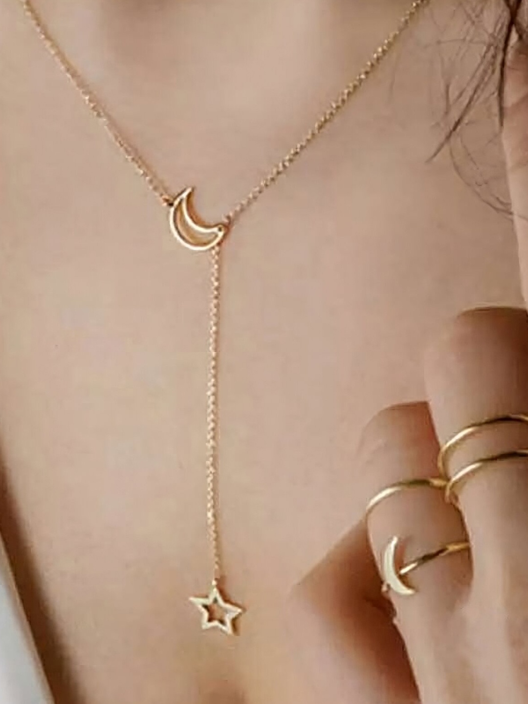 

Goho Minimal Necklace, Gold