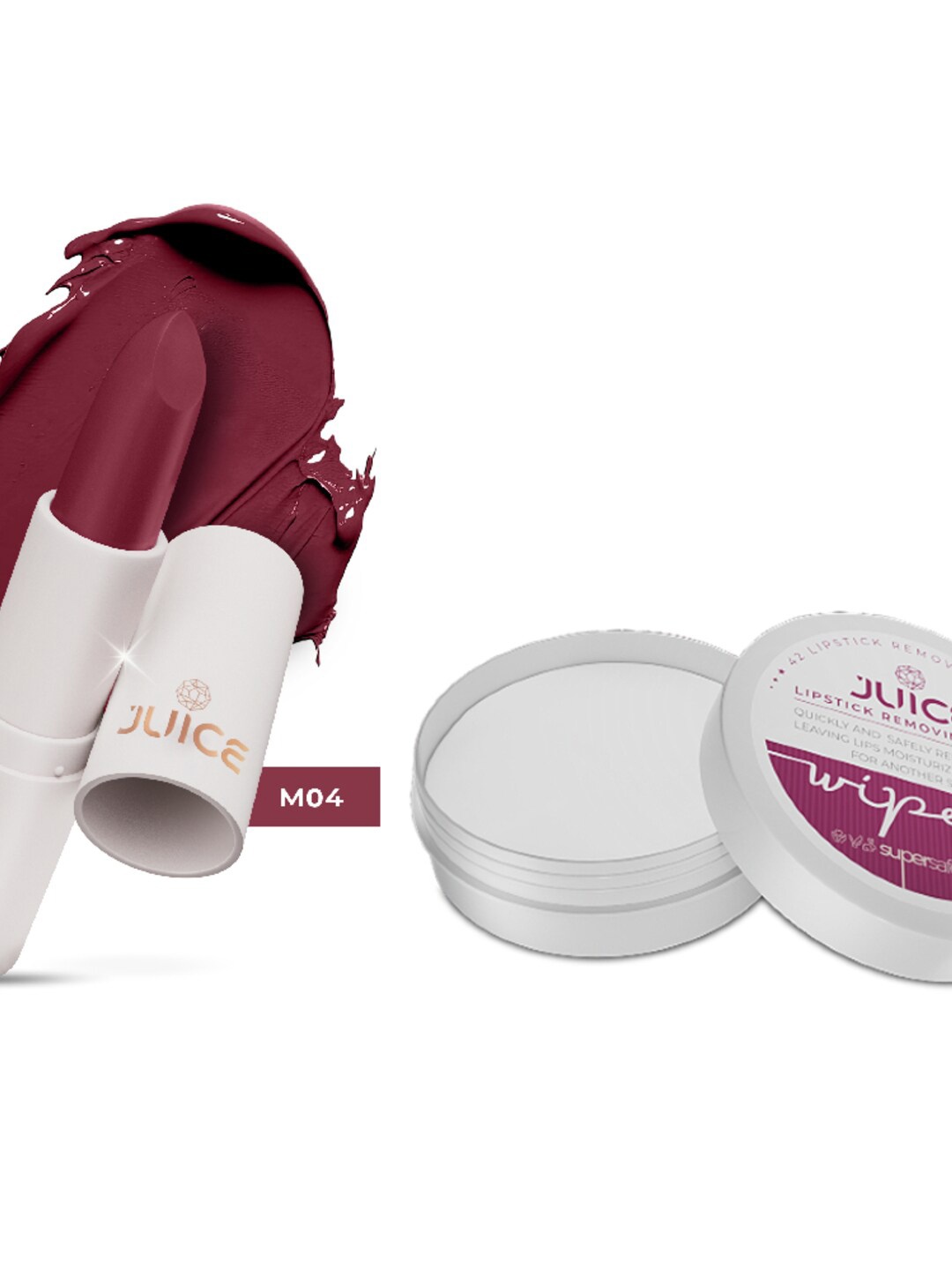 

JUICE Bio Retinol UV Protection Lipstick - 4 gm - M04, Nude