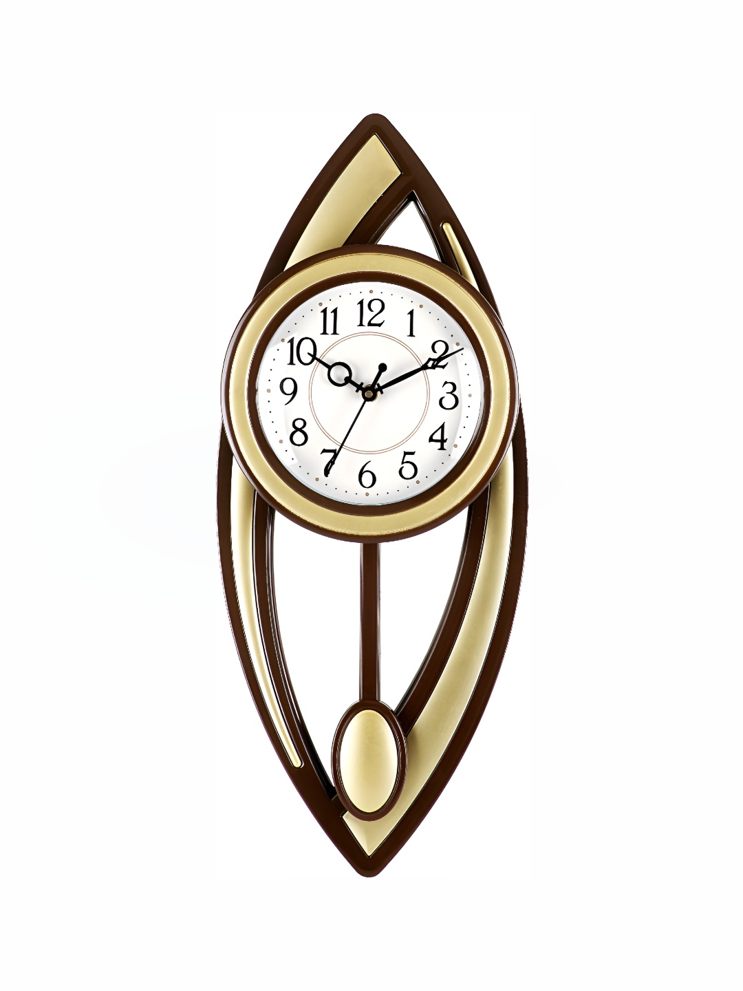 

Attractionz Gold-Toned Wall Clock