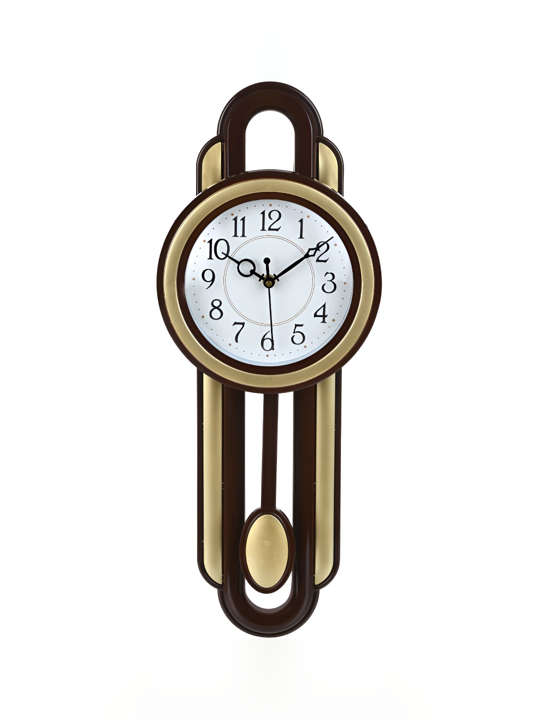 

Attractionz Gold-Toned Wall Clock