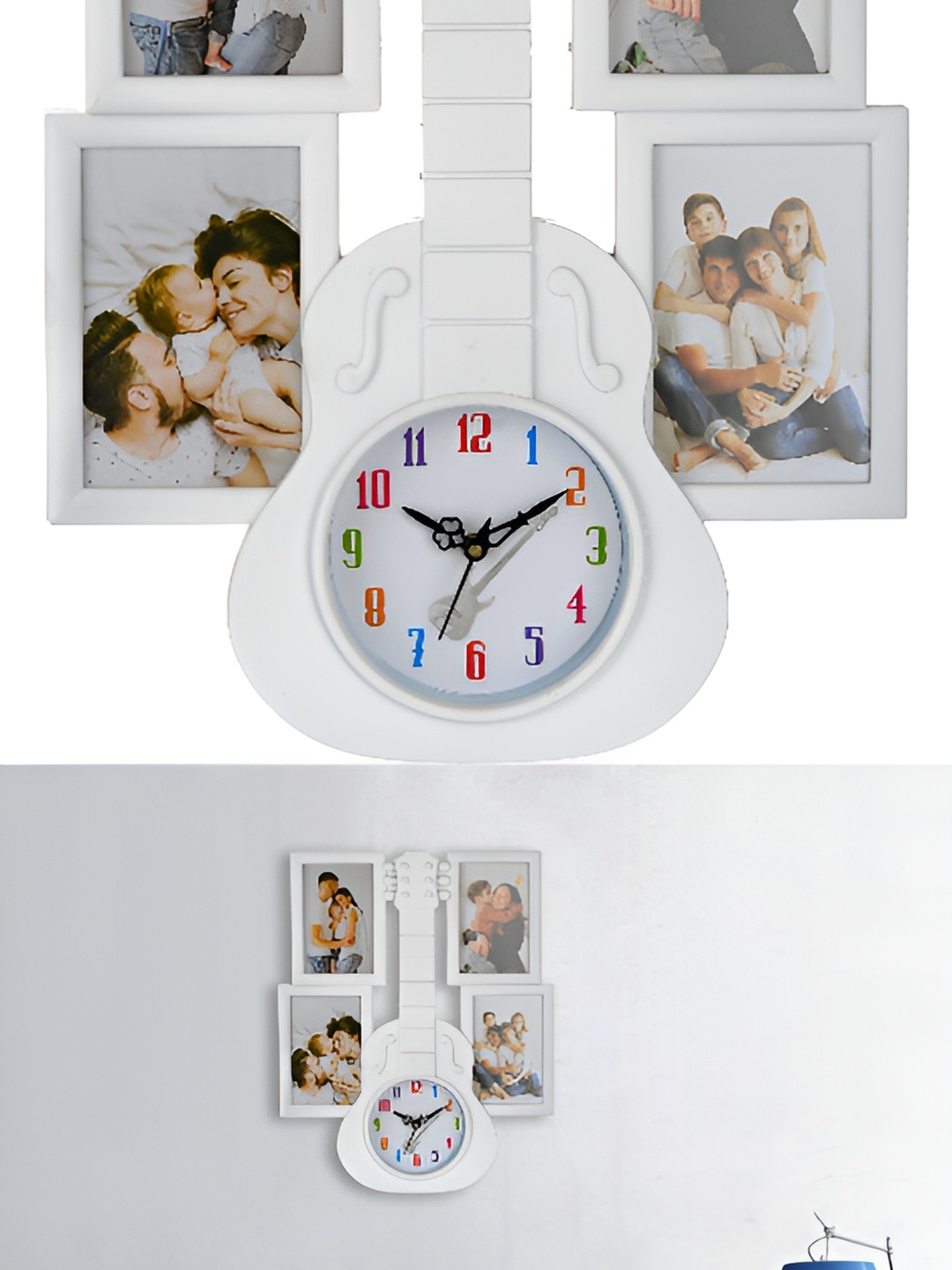 

Attractionz White Wall Clock