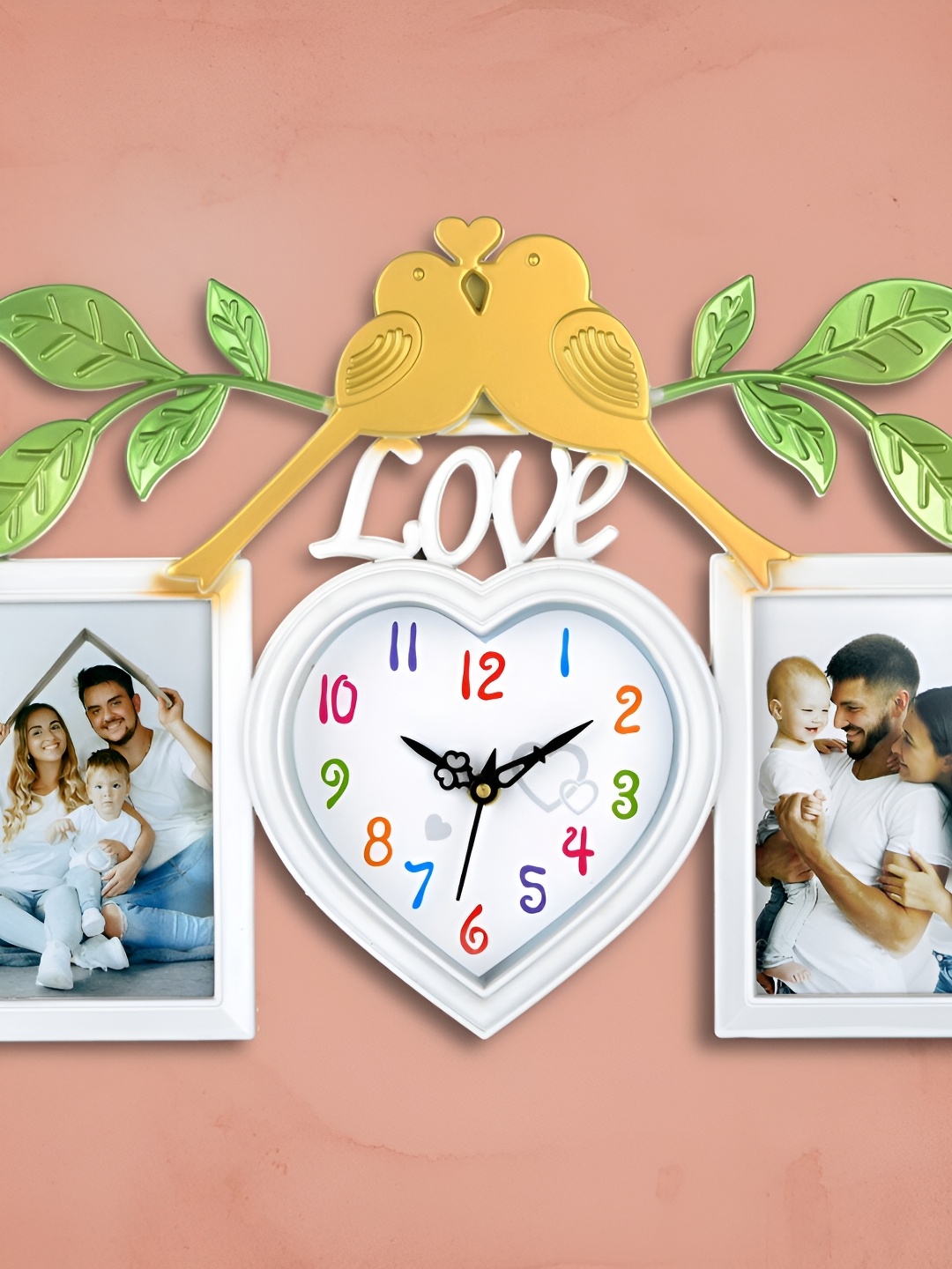 

Attractionz White Wall Clock