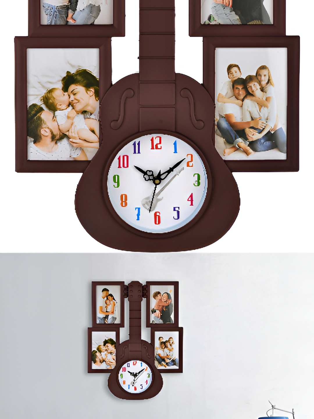 

Attractionz Brown & Beige Wall Clock