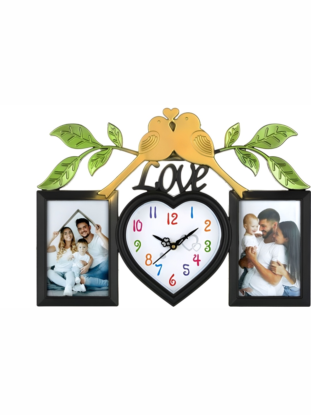 

Attractionz Black Bird Shaped Wall Clock