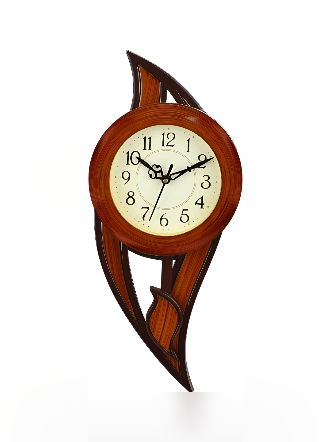 

Attractionz Brown & Beige Wall Clock