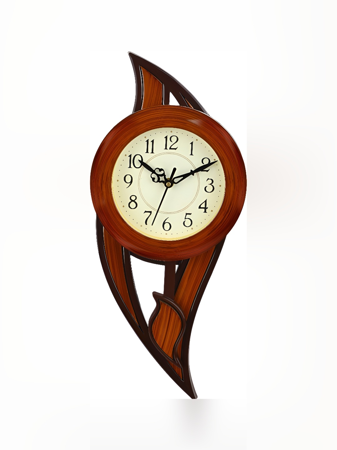

Attractionz Brown & Beige Wall Clock