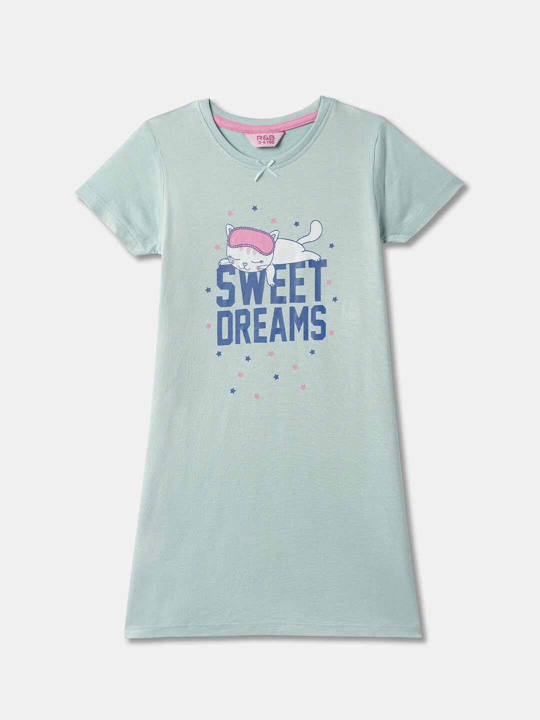 

R&B T-shirt Dress, Green